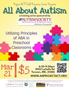 Copy Of All About Autism – Aba – Made With Postermywall